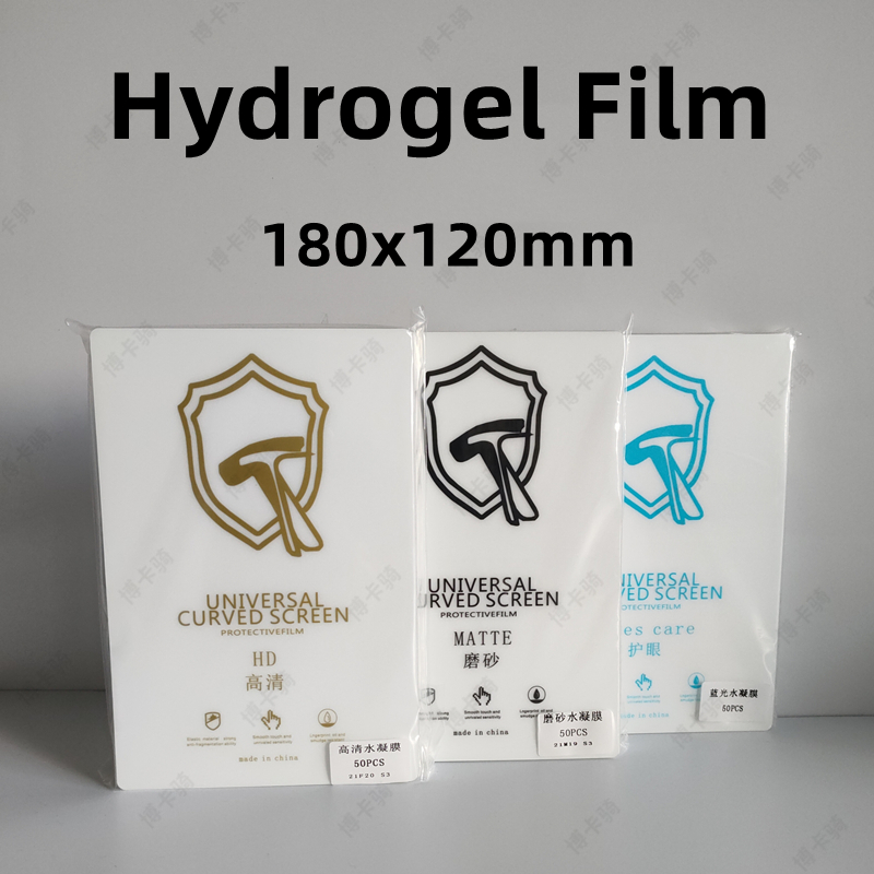 Screen Protector Cutter - 50 pezzi di pellicola idrogel HD