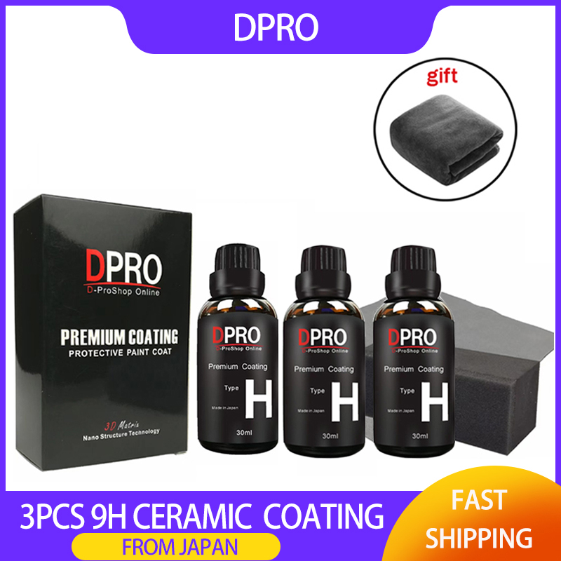 Nano Liquid Coating - Set di 3 Rivestimenti Ceramici Liquidi