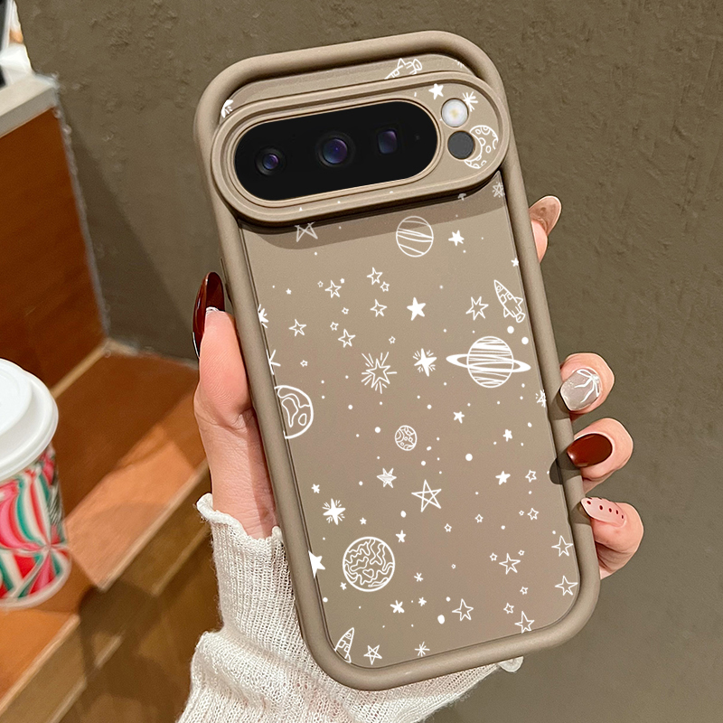 Google Pixel 9 Pro - Cover per telefono con motivo stella