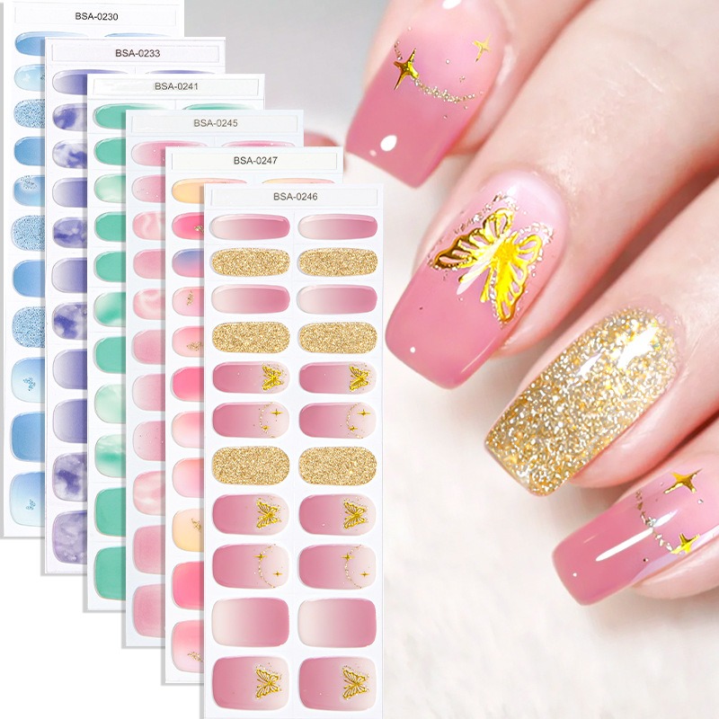 Strisce per Unghie in Gel Semi - Full Cover Adhesive recensione e prezzo
